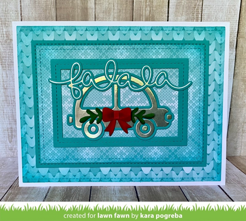 Bild 1 von Lawn Fawn Hot Foil Plates - Winter Big Scripty Words