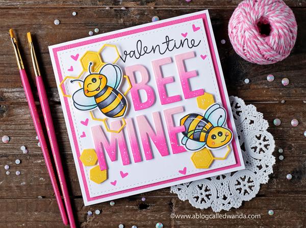 Bild 1 von Honey Bee Stamps DieCuts - Build-A-Bee Honey Cuts - Stanzschablone  Bienen