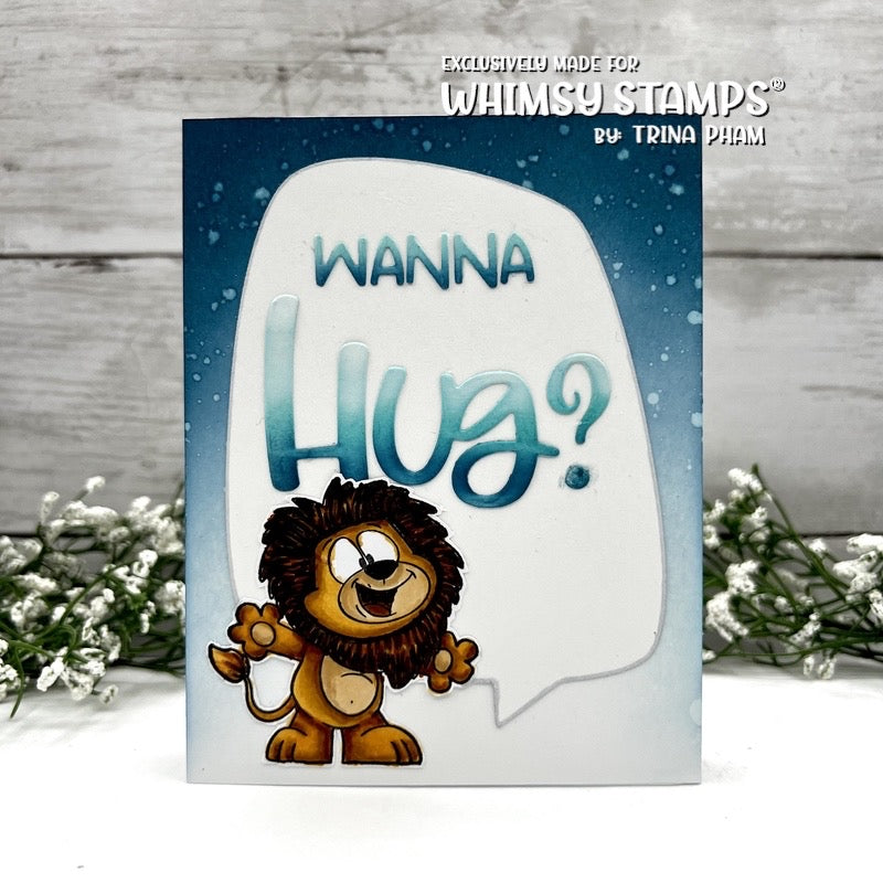 Bild 1 von Whimsy Stamps Die Stanze  -  Comic Speech Bubbles 2 Die Set