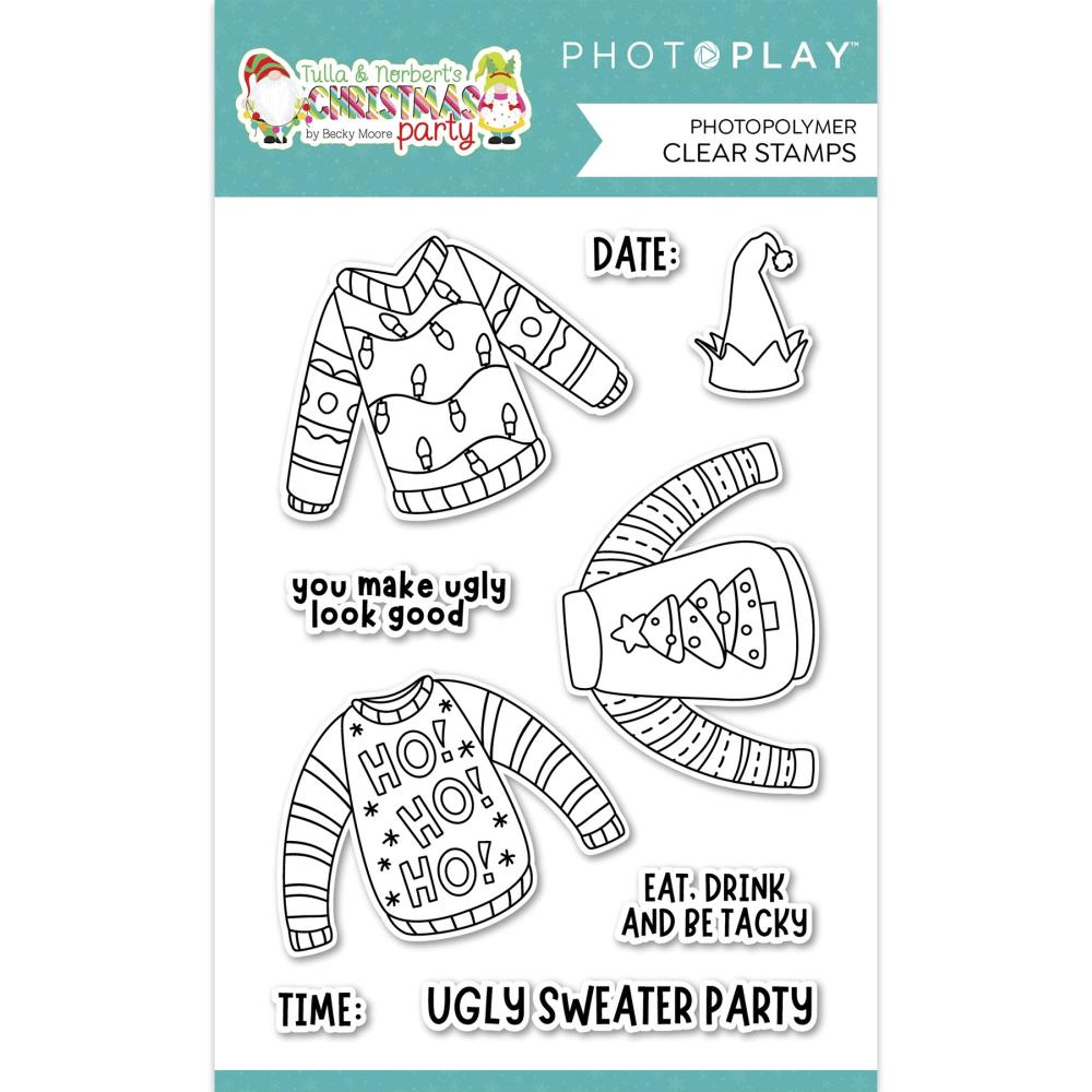 Bild 1 von PHOTOPLAY Clear Stamps - Tulla & Norbert's Christmas Party Ugly Sweater 