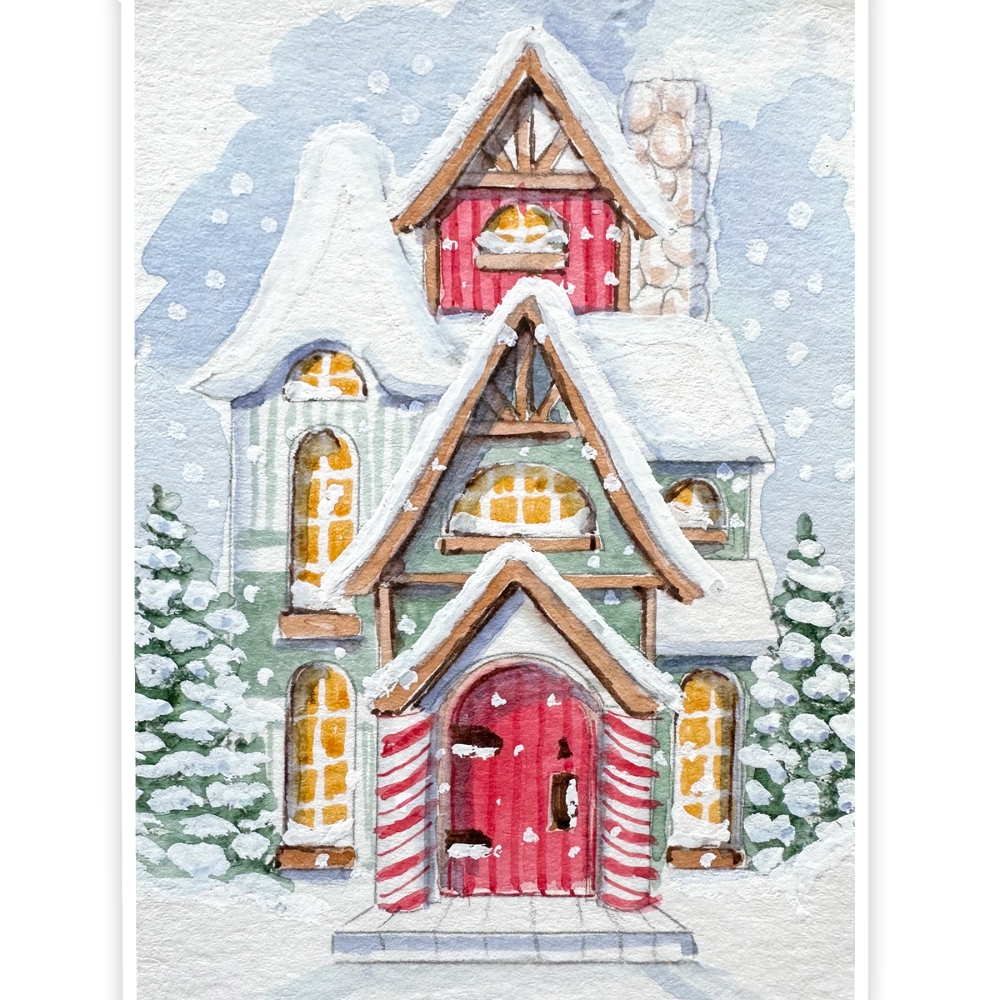 Bild 1 von Art Impressions Clear Stamps with dies Santa’s Workshop Set - Weihntselfen Stempelset inkl. Stanzen