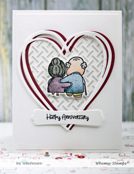 Whimsy Stamps Clear Stamps Always And Forever Fur Immer Und Ewig Stempelbar Onlineshop