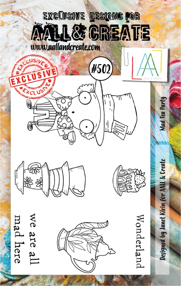 Bild 1 von AALL & Create Clear Stamps - Mad Tea Party