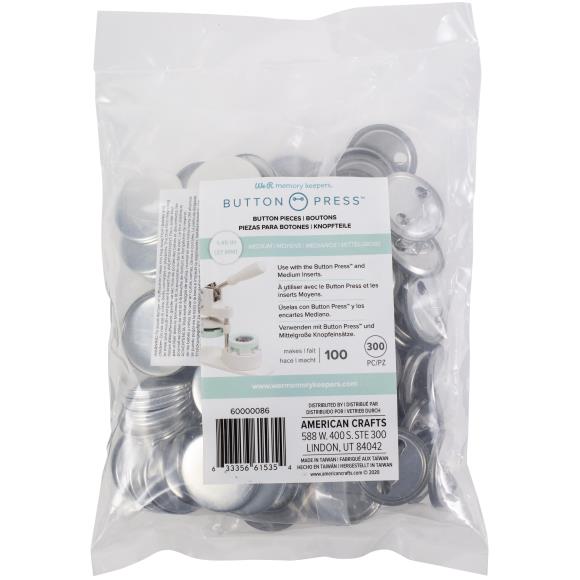Bild 1 von We R Memory Keepers Button Press Refill Pack / Nachfüllpackung für 100  Buttons (small)