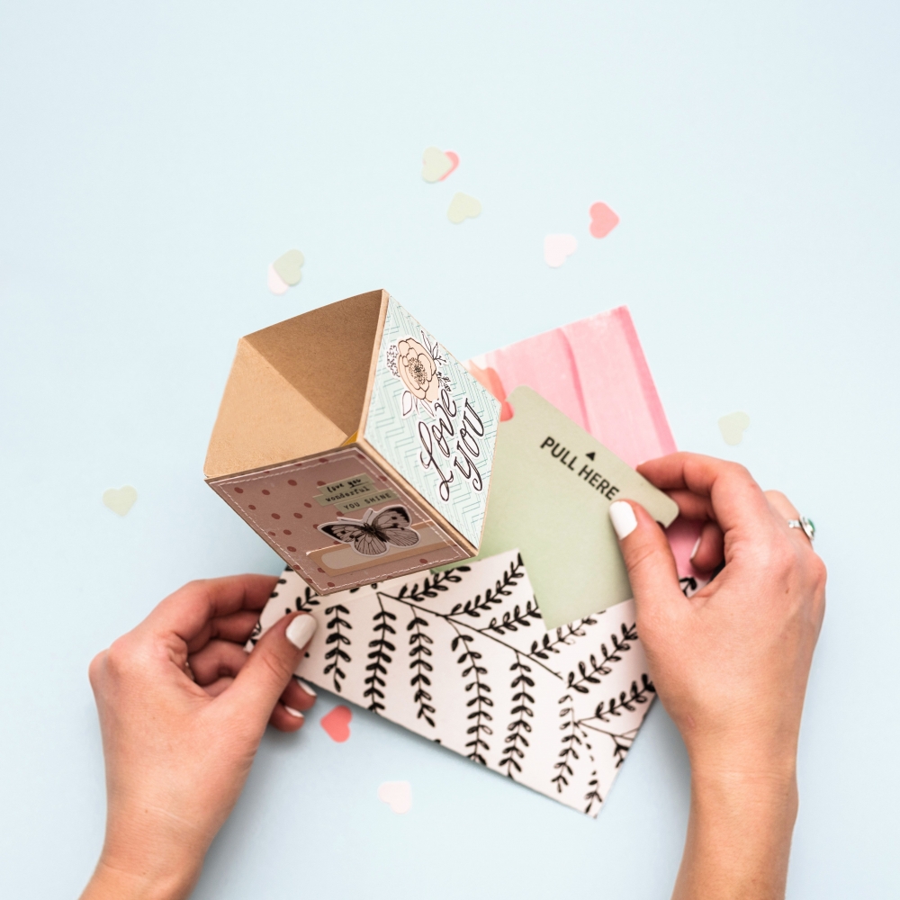 Bild 1 von We R Memory Keepers Explosion Card Punch Board - Explosion Karten