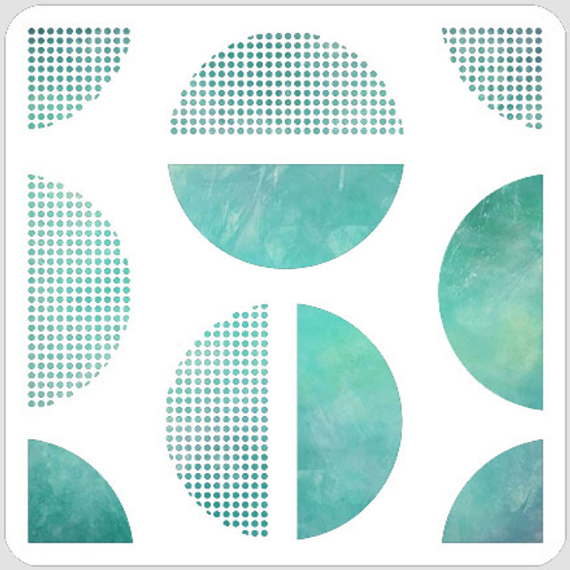 Bild 1 von A Colorful Life Designs Stencils - Half Circles