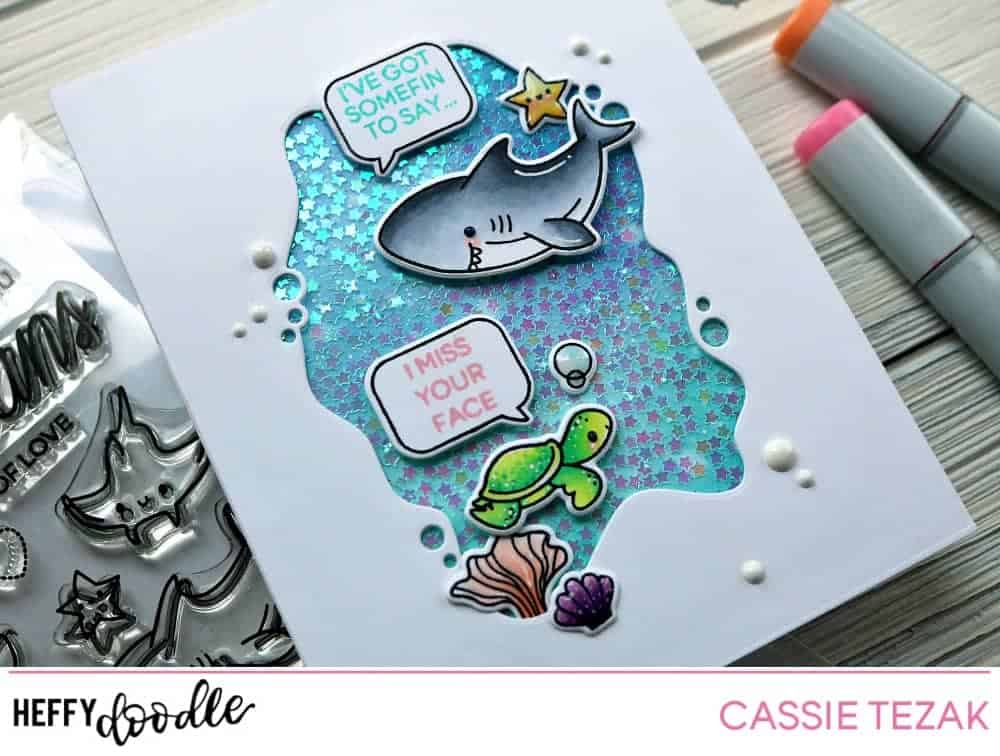 Bild 1 von Heffy Doodle Clear Stamps Set - Whatcha Saying? - Stempel Texte