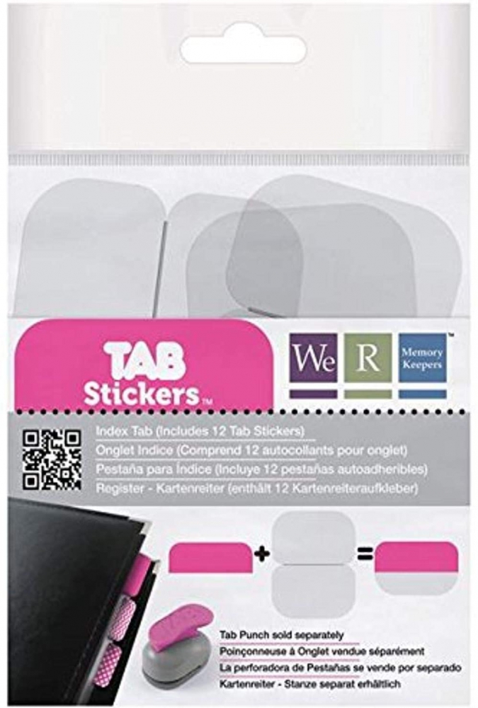 Bild 1 von We R Memory Keepers Tab Stickers Index - Karteireiter Sticker