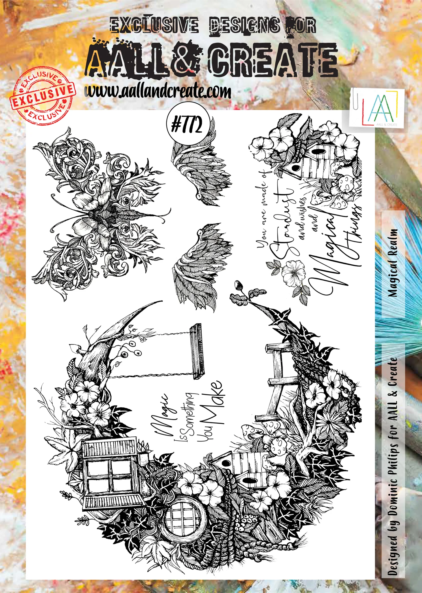 Bild 1 von AALL & Create Clear Stamps  - Magical Realm