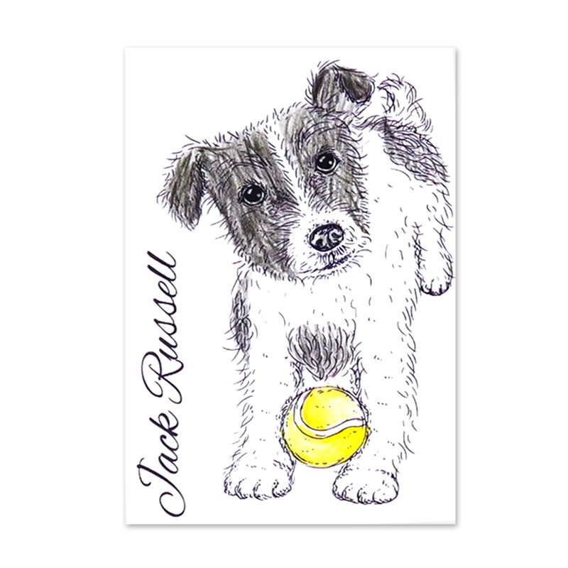 Bild 1 von For the love of...Stamps by Hunkydory - It's a Dog's Life Clear Stamp - Jack Russell
