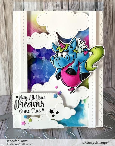 Bild 1 von Whimsy Stamps Clear Stamps - Unicorn Magic - Einhorn