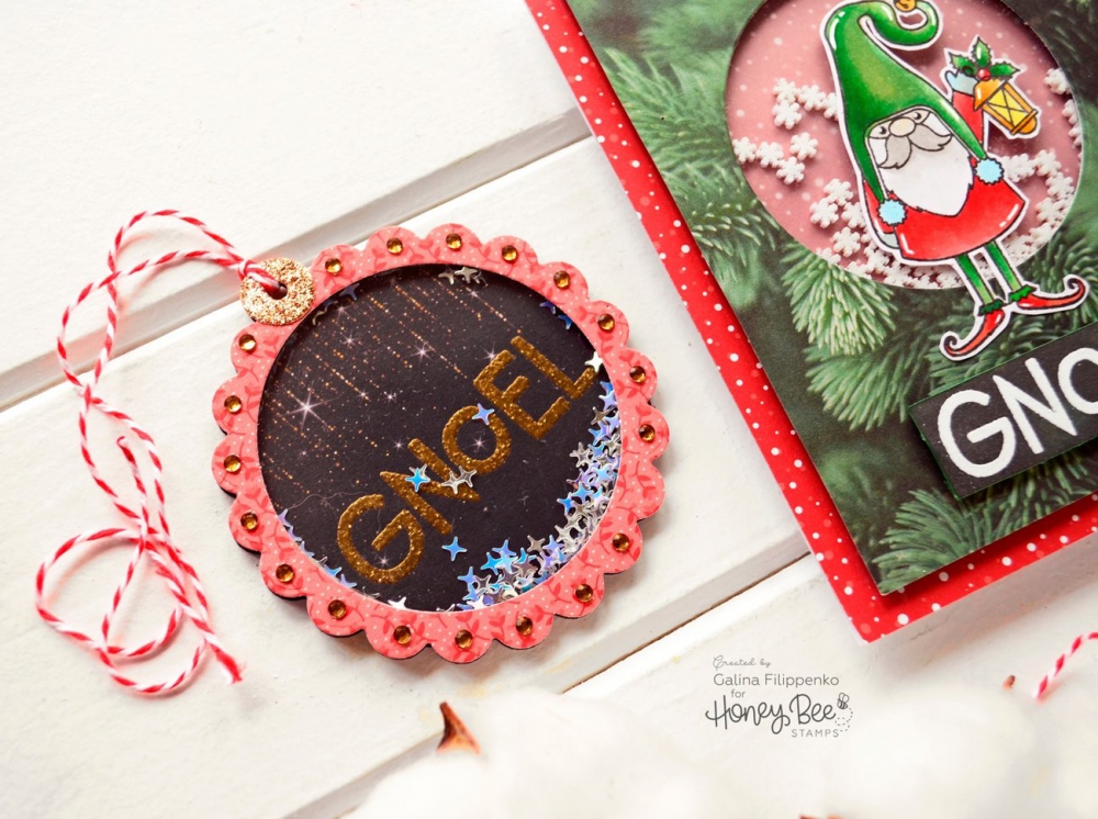 Bild 1 von Honey Bee Stamps Clearstamp - Gnome Place Like Home - Weihnachtsgnome
