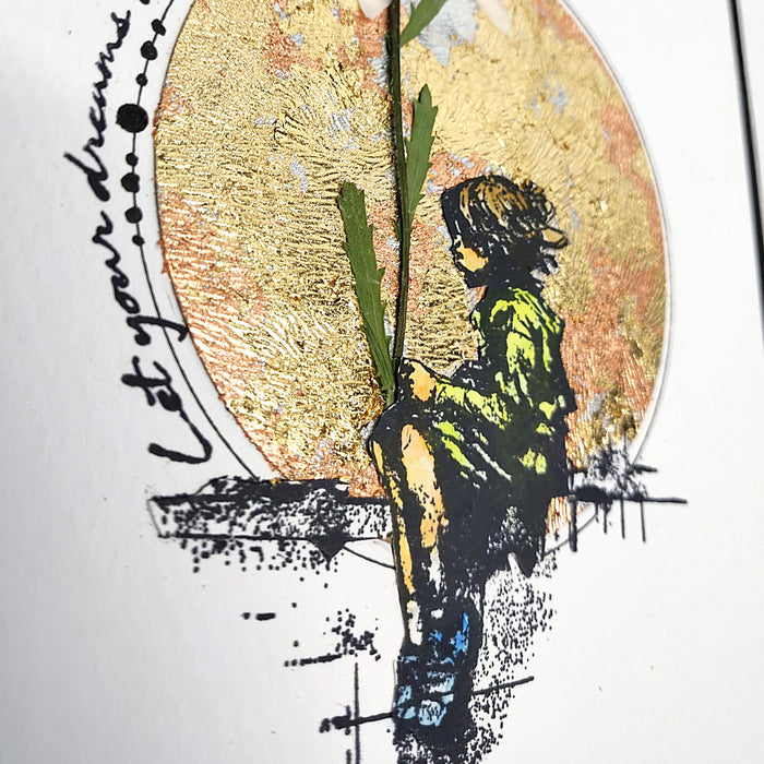 Bild 1 von Cosmic Shimmer Pre Cut Stamp - Gummistempel - Andy Skinner Let Your Dreams Take Flight