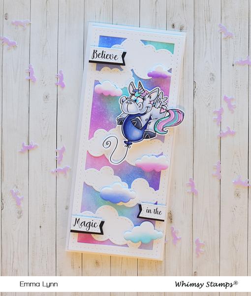 Bild 1 von Whimsy Stamps Clear Stamps - Unicorn Magic - Einhorn