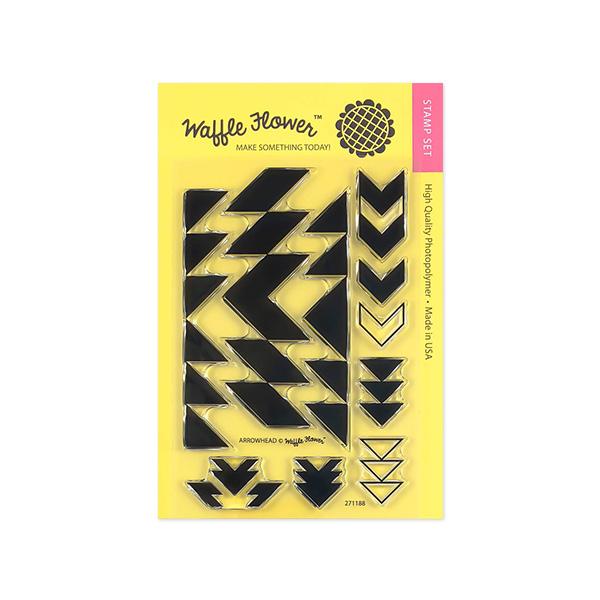 Bild 1 von Waffle Flower Arrowhead Stamp Set - Stempel Pfeilspitze