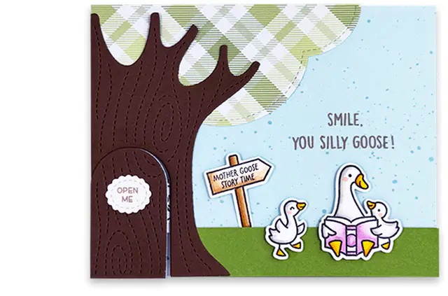 Bild 1 von Lawn Fawn Cuts  - Stanzschablone knock knock, who's there?