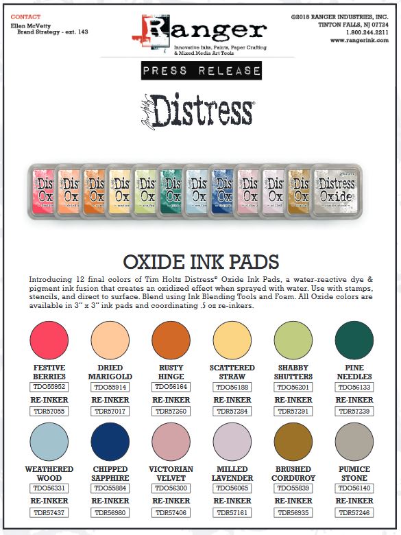 Bild 1 von Tim Holtz Distress Oxides Ink Pad - Serie V