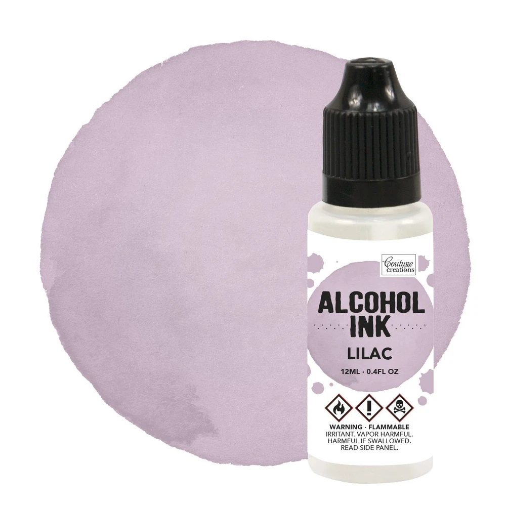 Bild 1 von Couture Creations - Alcohol Inks  / (Farbe) Lilac / Shell Pink
