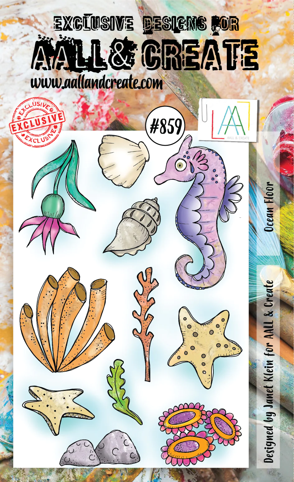 Bild 1 von AALL & Create Clear Stamps - Ocean Floor