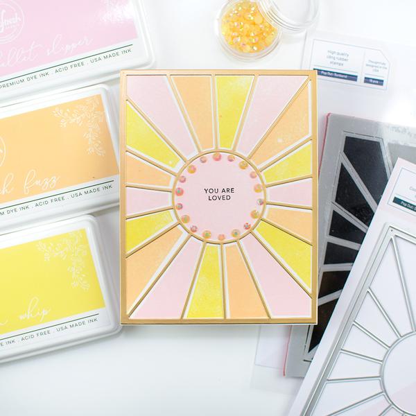 Bild 1 von Pinkfresh Studio Cling Rubberstamp - Pop Out: Sunburst Cling Stamp set - Stempelgummi
