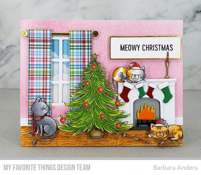 Bild 1 von My Favorite Things - Clear Stamps Meowy Christmas - Katze Weihnachten