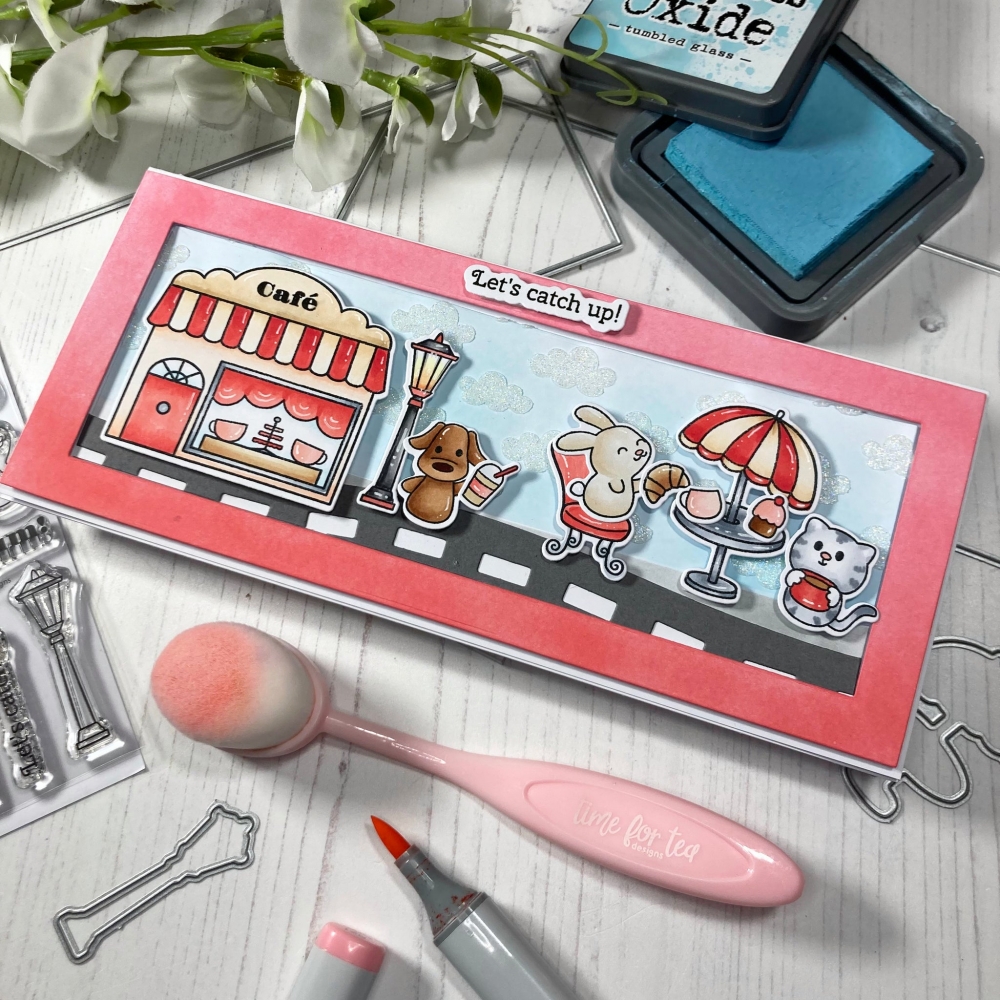 Bild 1 von time for tea designs - Clear Stamp Set - Café Critters