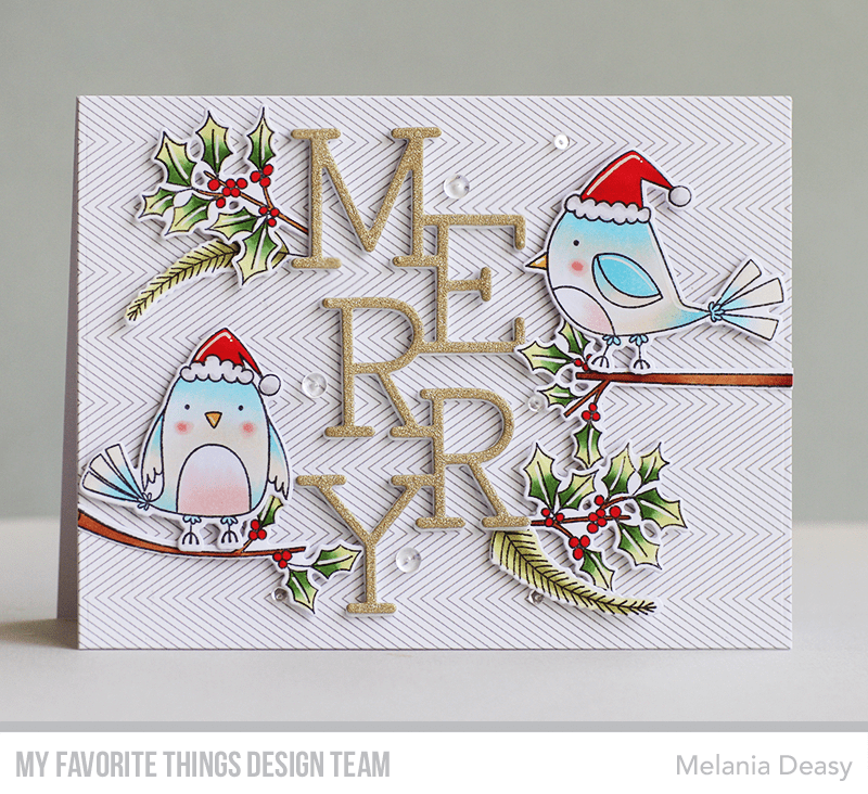 Bild 1 von My Favorite Things - Clear Stamps Christmas Cardinals - Vögel