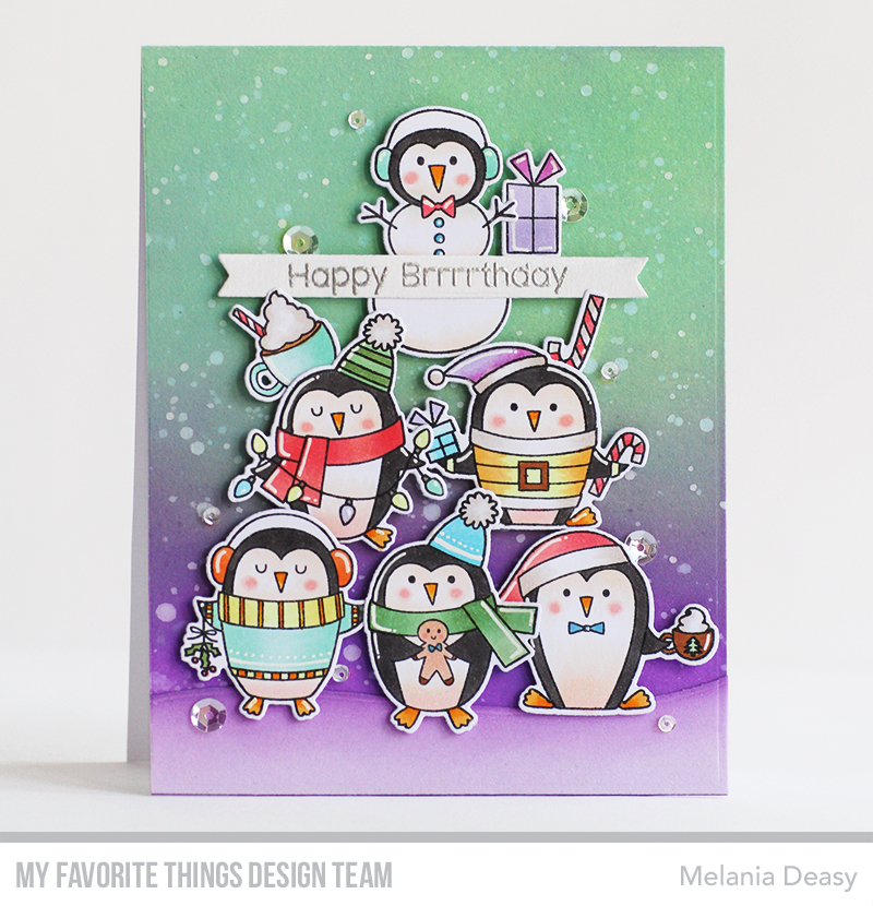 Bild 1 von My Favorite Things - Clear Stamps Polar Penguins - Polarpinguine