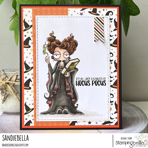 Bild 1 von Gummistempel Stamping Bella Cling Stamp ODDBALL WITCHY SISTAH 1 RUBBER STAMP