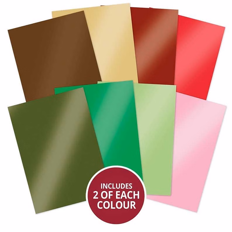 Bild 1 von Hunkydory -  A4 Spiegelkarton - HA Heartwarming Christmas Mirri Selection
