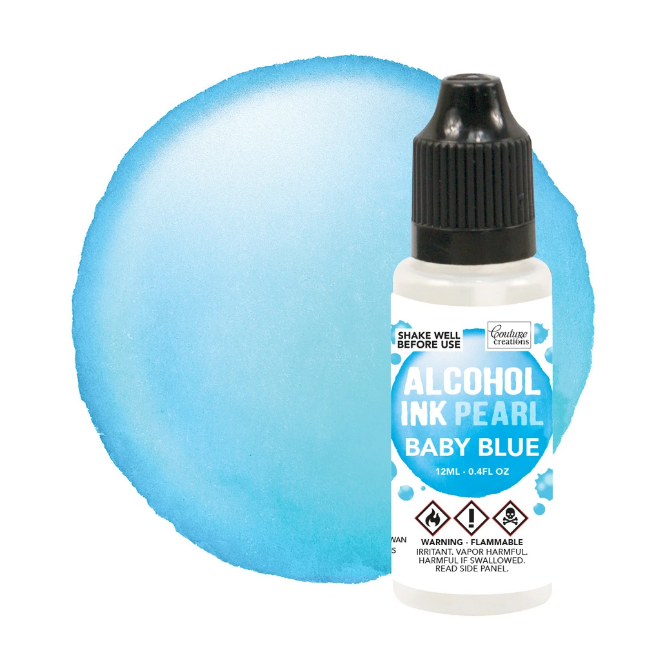 Bild 1 von Couture Creations - Alcohol Inks Pearlised  / (Farbe) Baby Blue Pearl / Tranquil