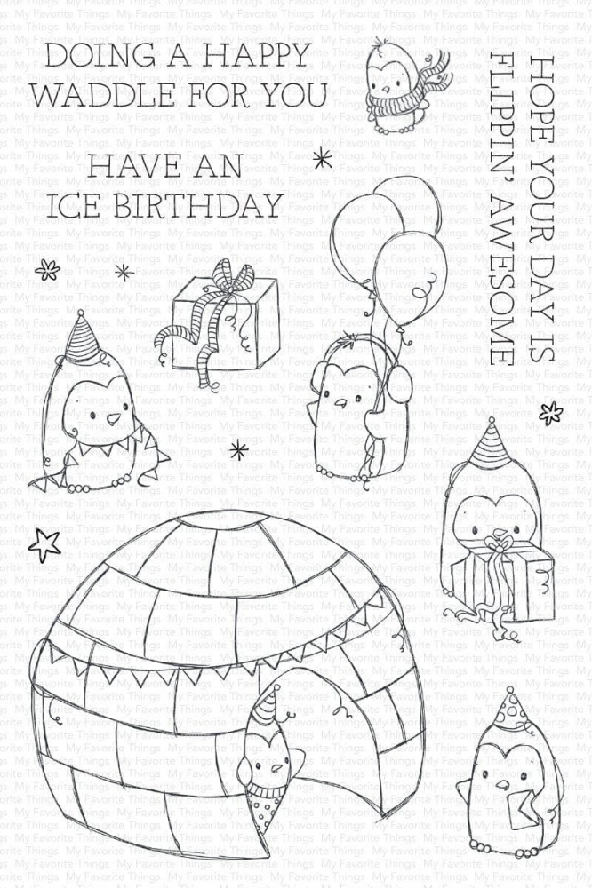 Bild 1 von My Favorite Things - Clear Stamps Happy Waddle - Pinguin