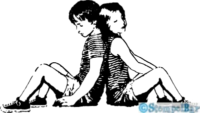 Bild 1 von StempelBar Stempelgummi Kinder-Pärchen