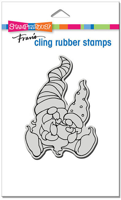 Bild 1 von Stampendous Cling Stamps Papa Gnome and Baby Rubber Stamp - Gummistempel 