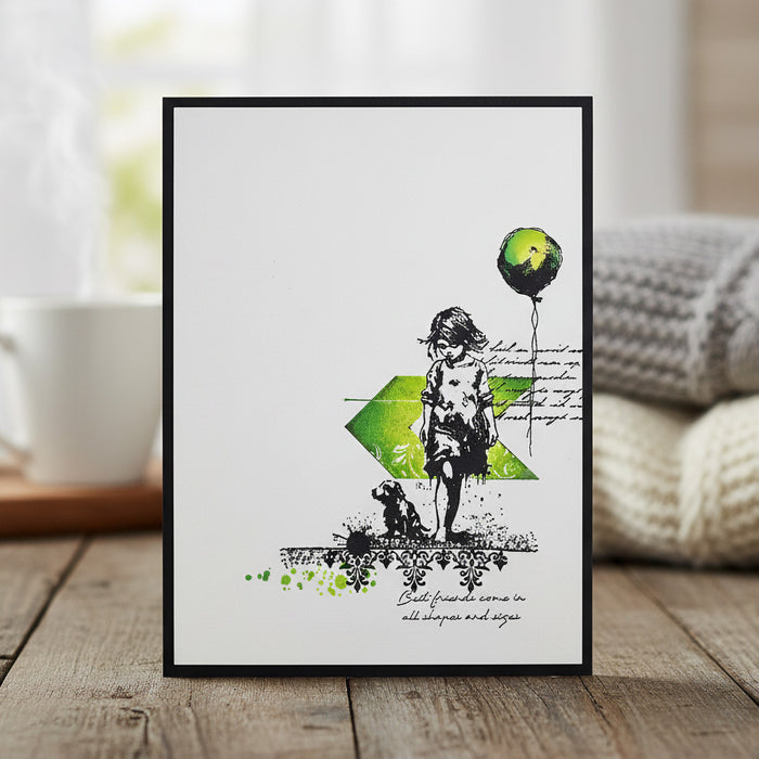 Bild 1 von Cosmic Shimmer Pre Cut Stamp - Gummistempel - Andy Skinner Best Friends