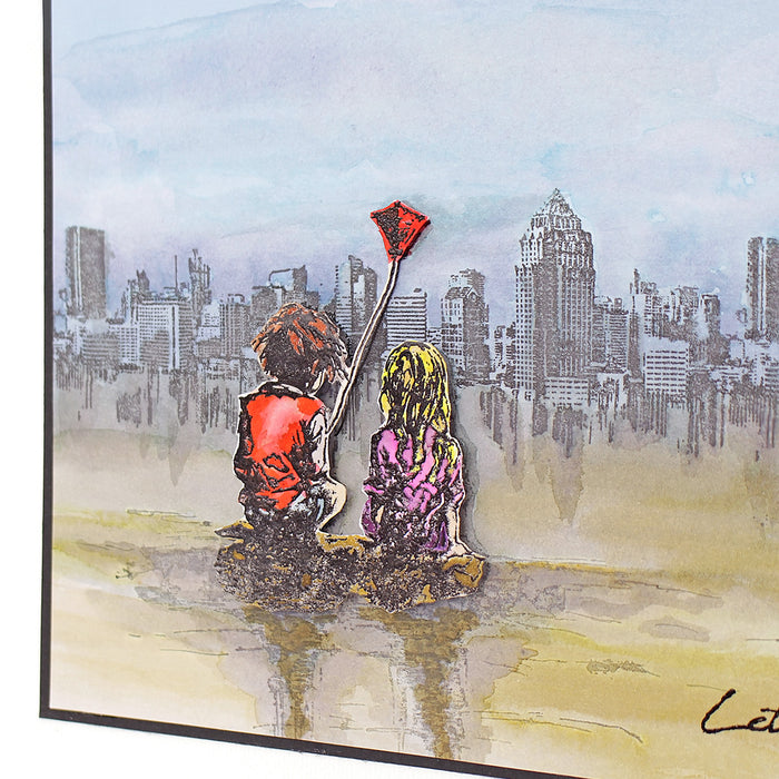 Bild 1 von Cosmic Shimmer Pre Cut Stamp - Gummistempel - Andy Skinner Cityscape Reflections