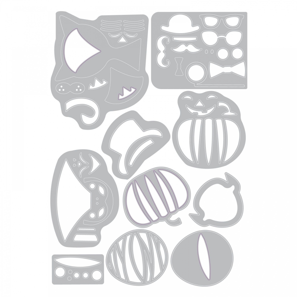 Bild 1 von Sizzix Thinlits Die by Tim Holtz - Stanzschablone - Hip Haunts