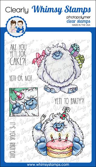 Bild 1 von Whimsy Stamps Clear Stamps - Yeti to Party