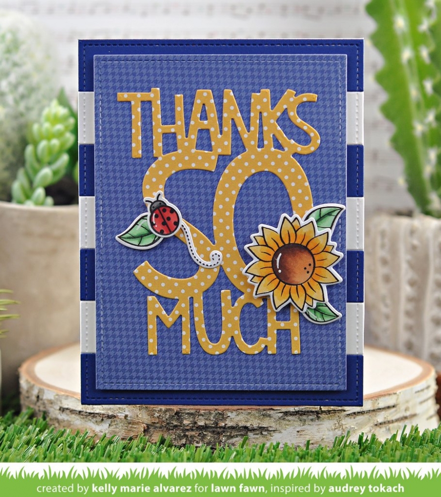 Bild 1 von Lawn Fawn Cuts  - Stanzschablone Giant Thanks So Much - Danke