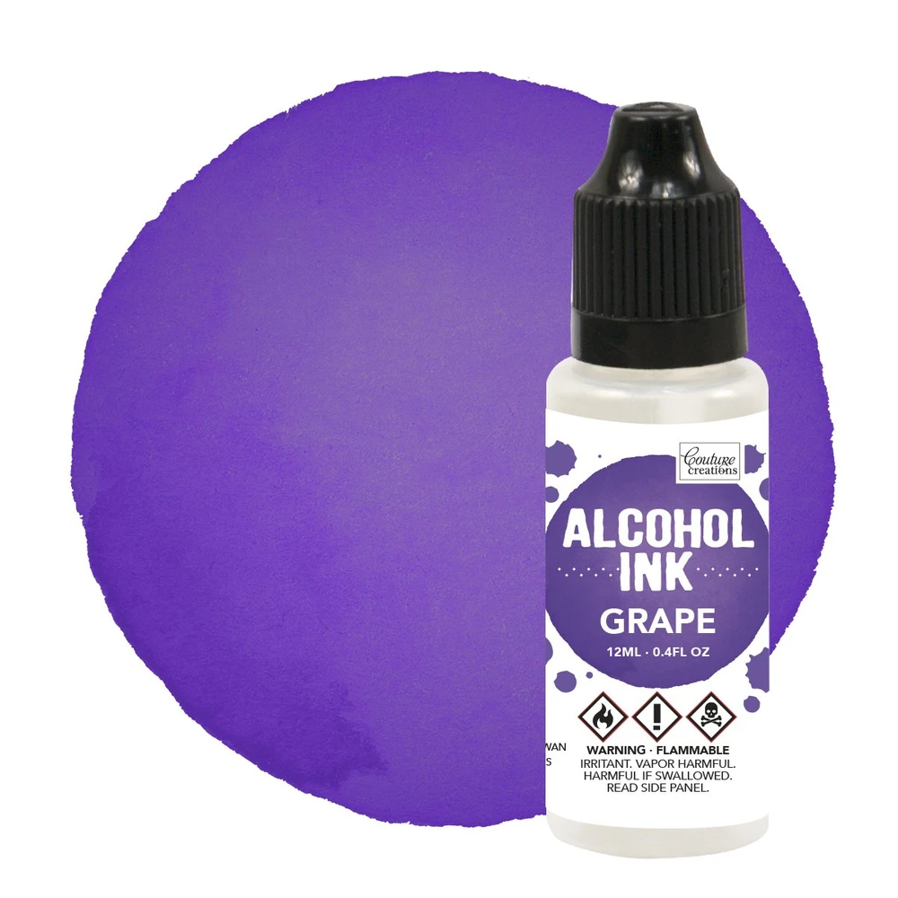 Bild 1 von Couture Creations - Alcohol Inks  / (Farbe) Grape / Purple Twilight