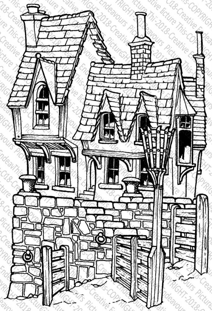 Bild 1 von Picture This Stamps - Stempel Captain's Cottages