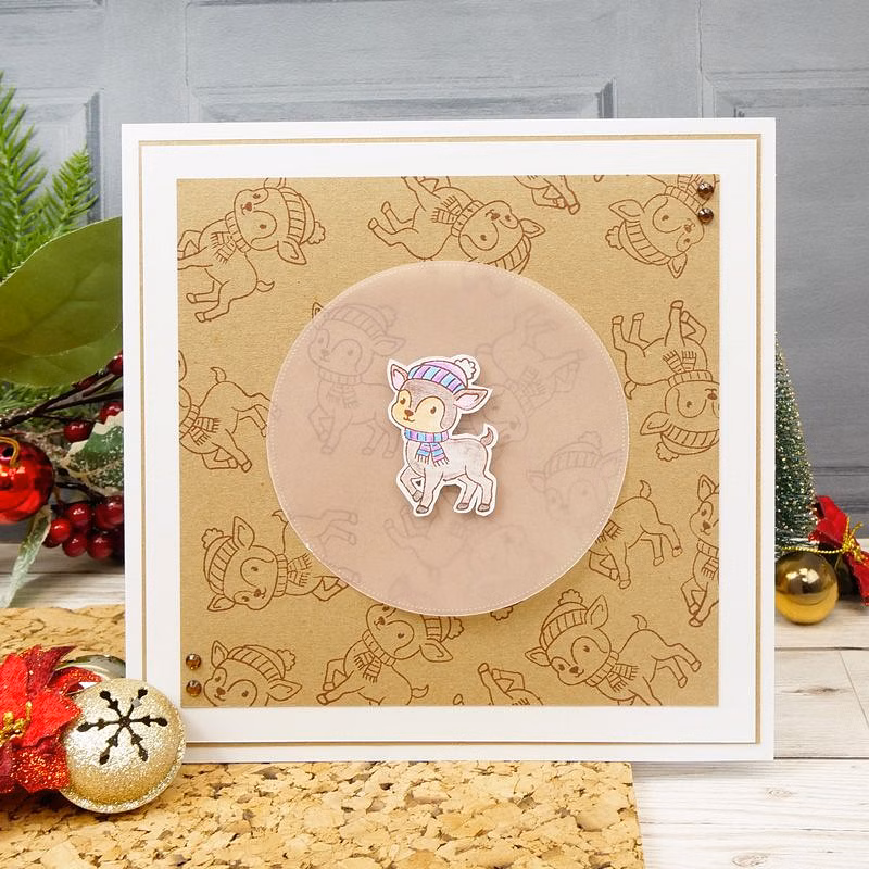 Bild 1 von For the love of...Stamps by Hunkydory - Clear Stamps Magical Reindeer