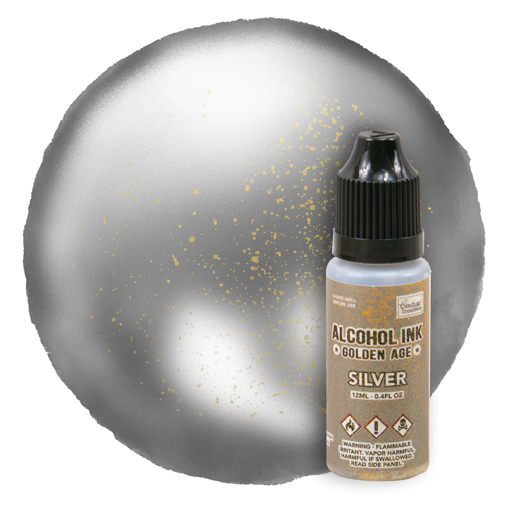 Bild 1 von Couture Creations - Alcohol Inks Golden Age  / (Farbe) Silver