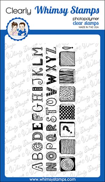 Bild 1 von Whimsy Stamps Clear Stamps  - Quirky ABC