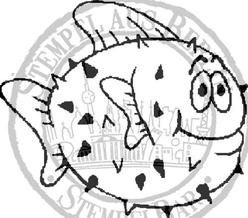 Bild 1 von StempelBar Ministempel - Kugelfisch