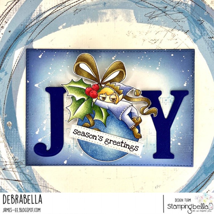 Bild 1 von Gummistempel Stamping Bella Cling Stamp ODDBALL CHRISTMAS ORNAMENT ELF RUBBER STAMP