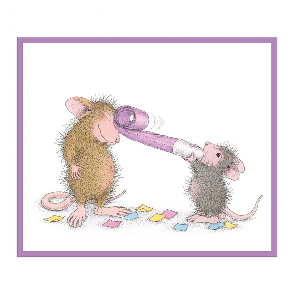 Bild 1 von Spellbinders Party Time! Cling Rubber Stamp Set - House Mouse Stempelgummi