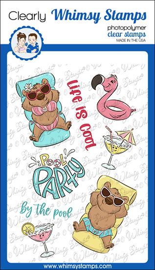 Bild 1 von Whimsy Stamps Clear Stamps - Life is Cool