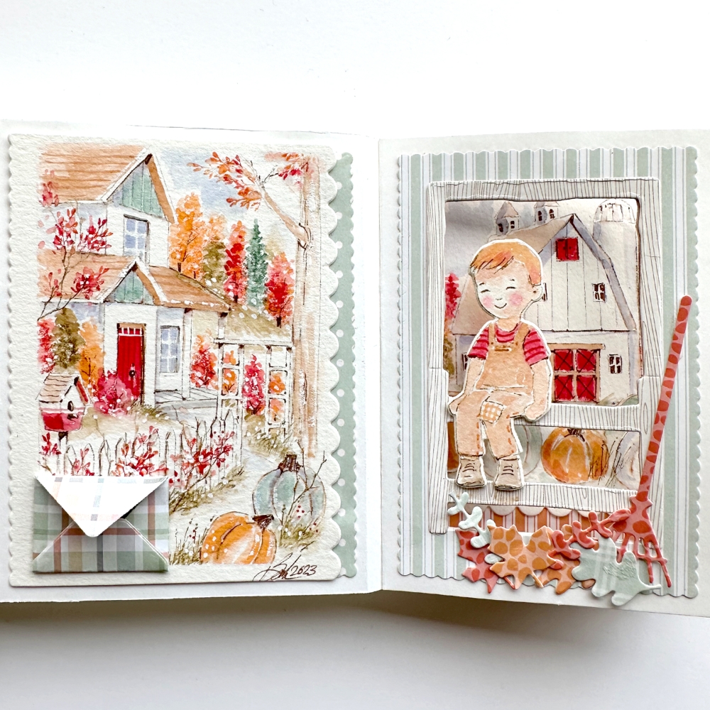 Bild 1 von Art Impressions Clear Stamps with dies FB Sitting Boy Stempelset inkl. Stanzen