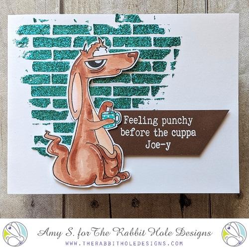 Bild 1 von The Rabbit Hole Designs Clear Stamps  - Caffeinated Kangaroo - Känguru